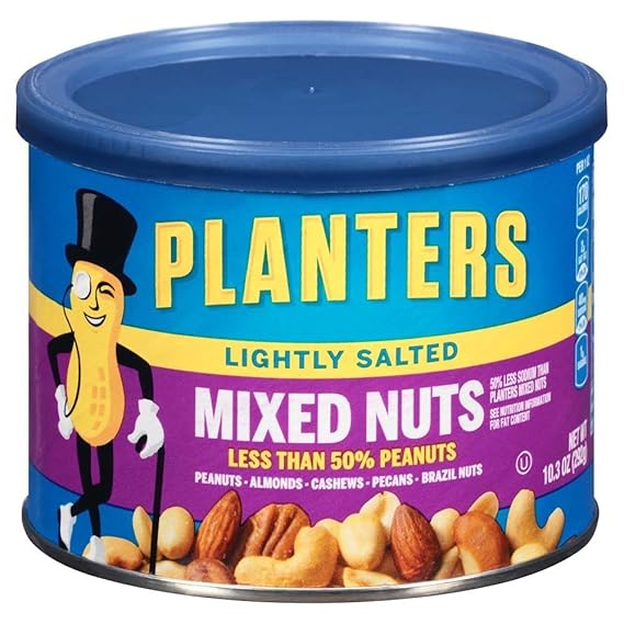 Planters Mixed Nuts Lightly Salted, 10.3 oz