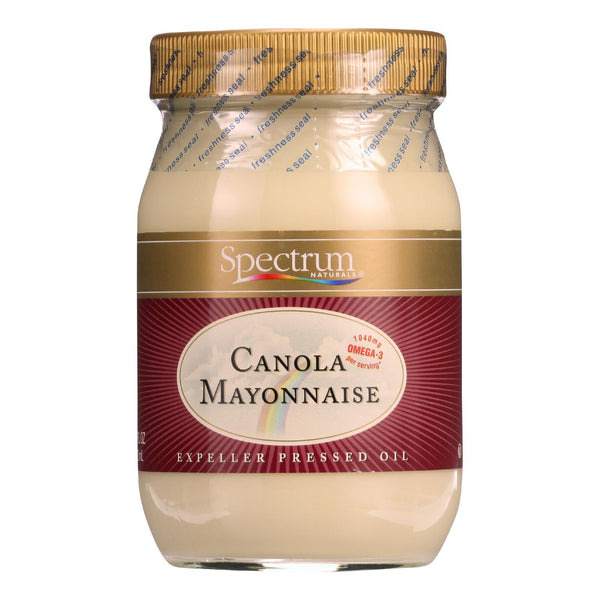 Spectrum Naturals Mayonnaise - Canola - 16 Oz - Case Of 12
