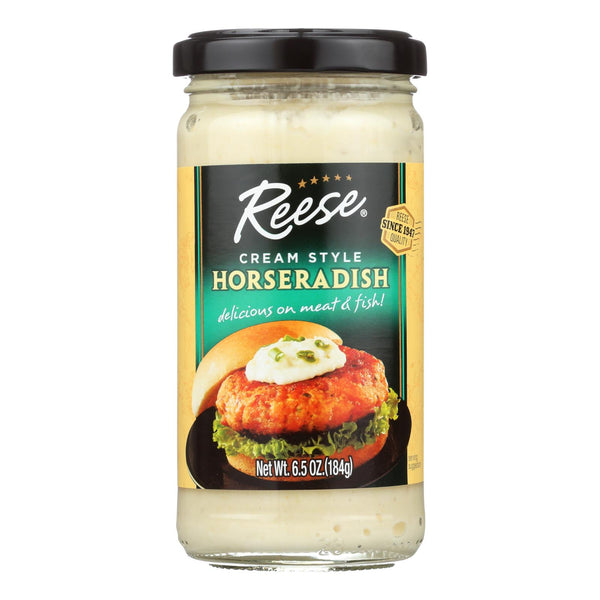 Reese Horseradish - Cream Style - Case Of 12 - 6.5 Oz