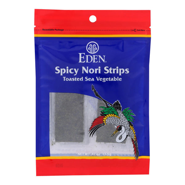Eden Foods - Sea Vegetable Spicy Nori - Case Of 12 - .47 Oz