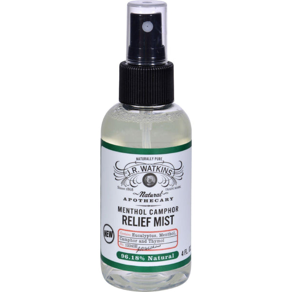 J.r. Watkins Menthol Camphor Relief Mist - 4 Oz