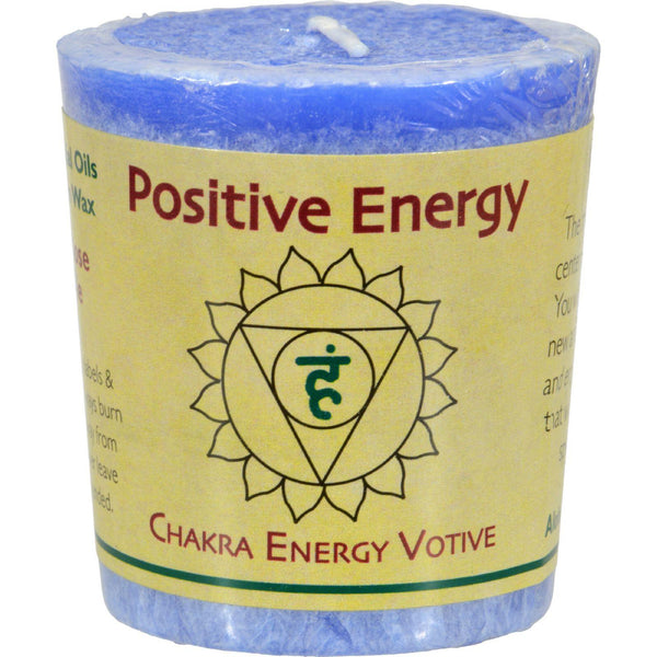 Aloha Bay Chakra Votive Candle - Positive Energy - Case Of 12 - 2 Oz