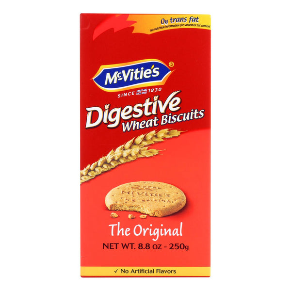 Mcvitie's Digestive Wheat Biscuits - Case Of 12 - 8.8 Oz