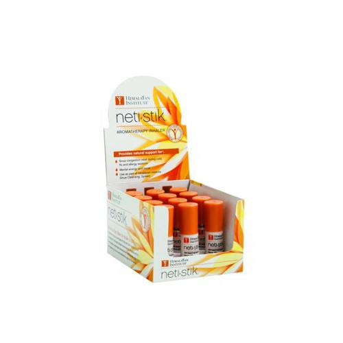 Himalayan Institute Neti Stick Display Center- 2 Oz - Case Of 12