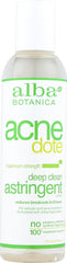 Alba Botanica Acnedote Deep Clean Astringent - 6 Oz