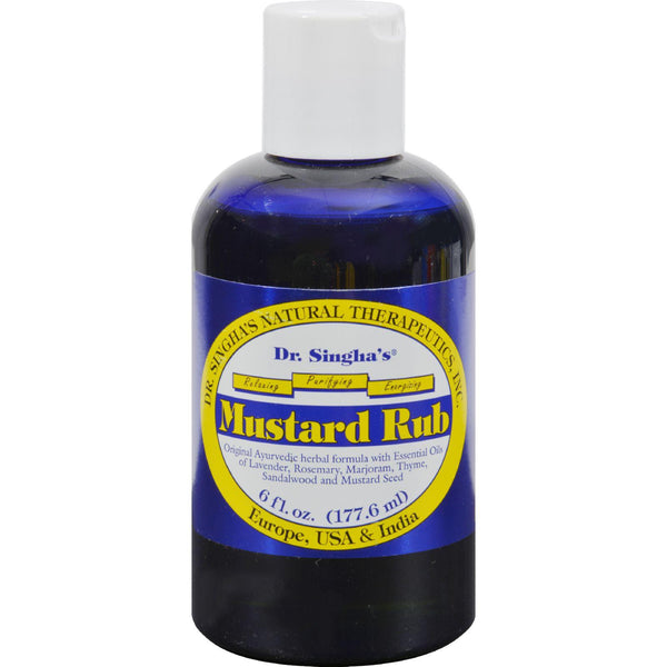 Dr. Singha's Mustard Rub - 6 Oz