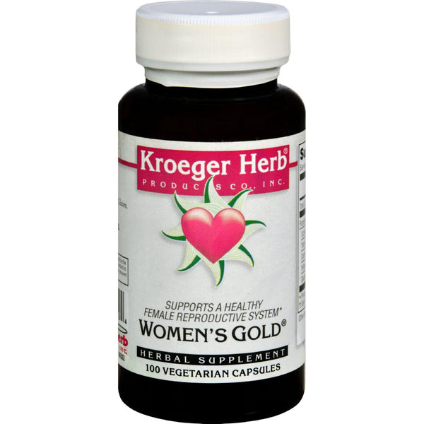 Kroeger Herb Women's Gold - 100 Capsules