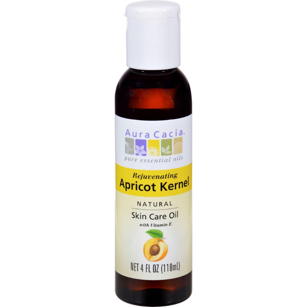 Aura Cacia Natural Skin Care Oil Apricot Kernel - 4 Fl Oz