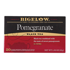 Bigelow Tea Black Pomegranate Tea - Case Of 6 - 20 Bag