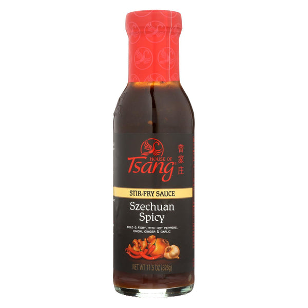 House Of Tsang - Szechuan Spicy Stir-fry Sauce - Case Of 6 - 11.5 Oz.