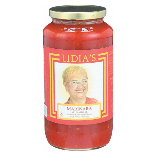 Lidia's Pasta Sauce - Marinara - Case Of 6 - 32 Fl Oz.