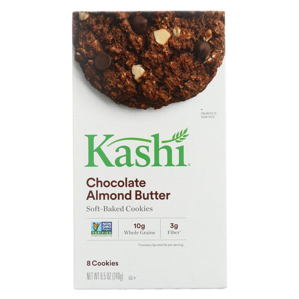 Kashi Chocolate Almond Butter Cookies - Almond - Case Of 6 - 8.5 Oz.