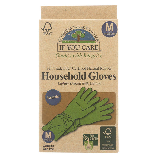 If You Care Gloves - Medium - Household - 1 Pair