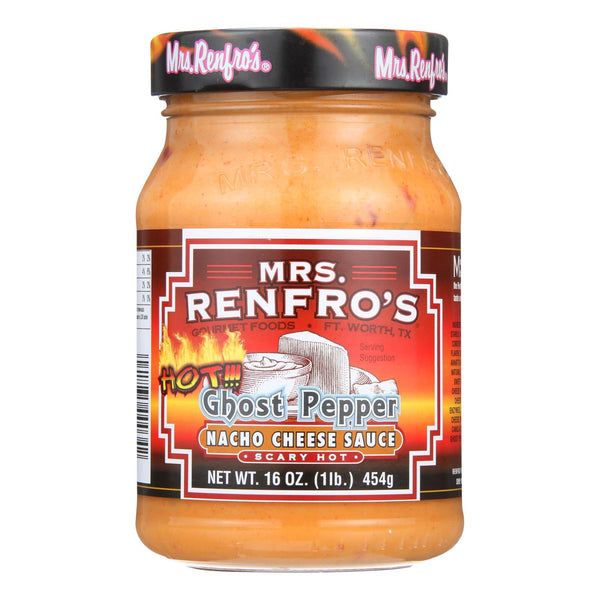 Mrs. Renfro Ghost Pepper Nacho Cheese Sauce - Case Of 6 - 16 Oz