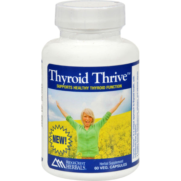 Ridgecrest Herbals Thyroid Thrive - Herbal - 60 Vcaps
