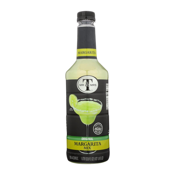 Mr & Mrs T - Cocktail Mix Margarita - Case Of 6 - 33.8 Fz