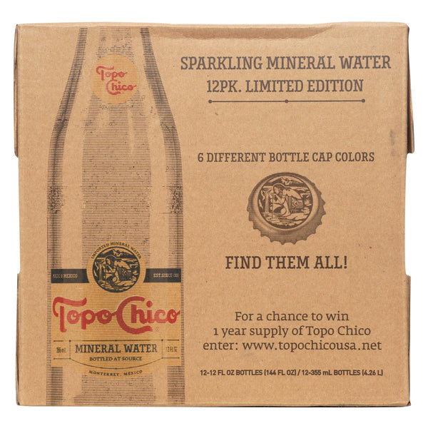 Topo Chico Topo Chico Mineral Water - Case Of 12 - 12 Fl Oz