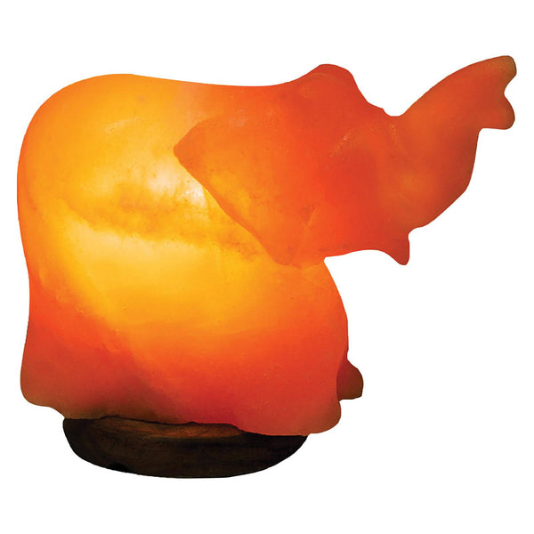 Evolution Salt Crystal Salt Lamp - Elephant - 1 Count