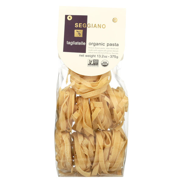 Seggiano Organic Tagliatelle Pasta - Case Of 8 - 13.25 Oz