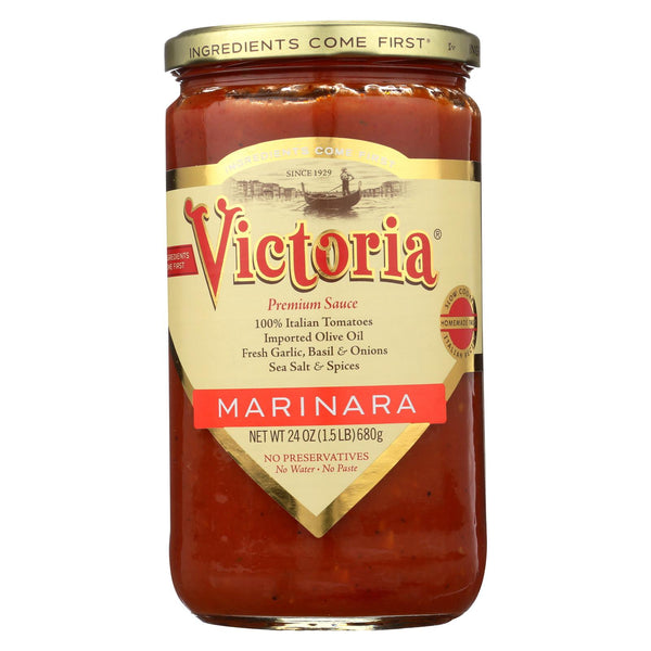 Victoria Marinara Sauce - Case Of 6 - 24 Fl Oz.