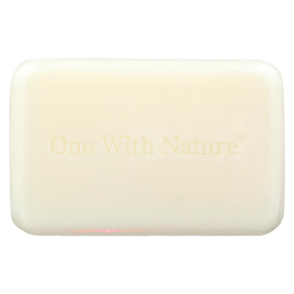 One With Nature Naked Soap - Goat's Milk And Lavender - Case Of 6 - 4 Oz.