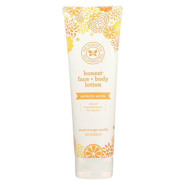 The Honest Company Face And Body Nourishing Lotion - Sweet Orange Vanilla - Case Of 1 - 8.5 Fl Oz.