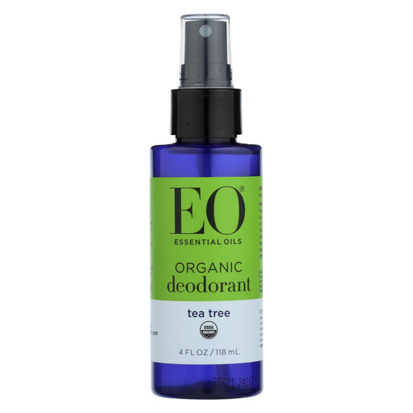 Eo Organic Deodorant Spray - Tea Tree - 4 Fl Oz.