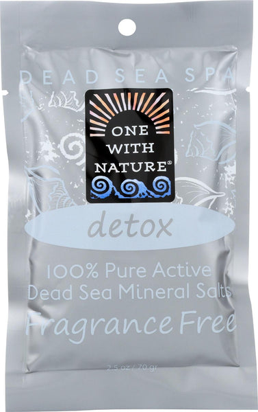 One With Nature Dead Sea Mineral - Salt Bath - Case Of 6 - 2.5 Oz.