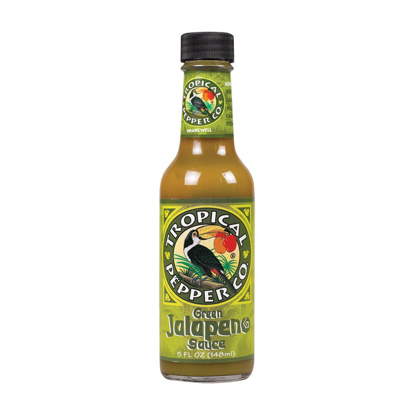 Tropical Pepper Sauce - Green Jalapeno - Case Of 12 - 5 Fl Oz