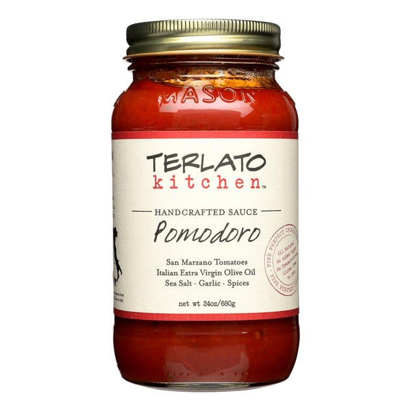 Terlato Kitchen Pomodoro Handcrafted Sauce - Case Of 6 - 24 Oz