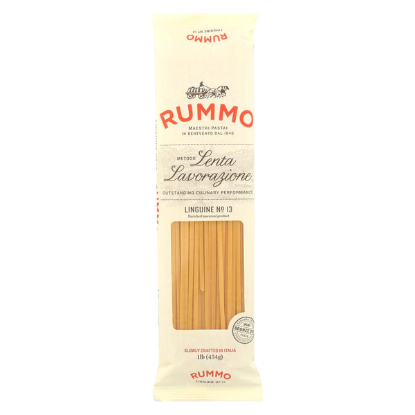 Rummo Lenta Lavorazione Linguine No. 13 Pasta - Case Of 20 - 16 Oz
