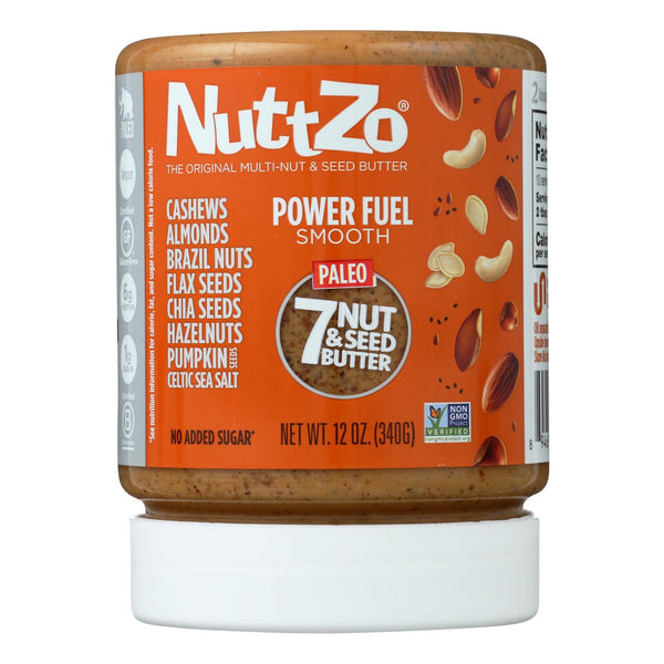 Nuttzo Smooth Power Fuel - Case Of 6 - 12 Oz