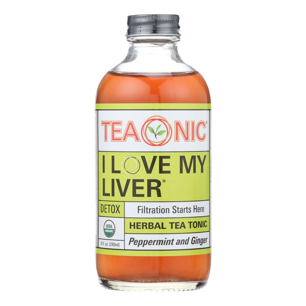 Teaonic I Love My Liver Herbal Tea Supplement - Case Of 6 - 8 Fz