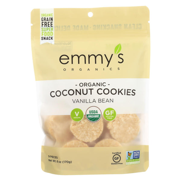 Emmy's Organics Organic Coconut - Case Of 8 - 6 Oz.