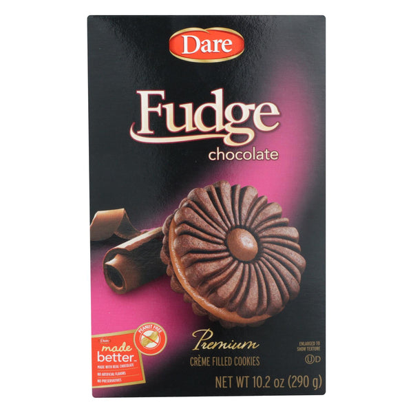 Dare - Cookies - Chocolate Fudge - Case Of 12 - 10.2 Oz.