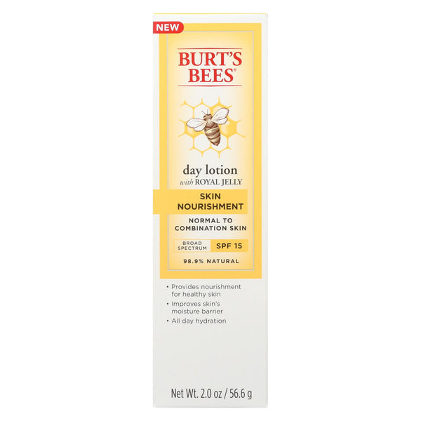 Burts Bees Lotion - Day - Skn Nourishing - Spf15 - 2 Fl Oz