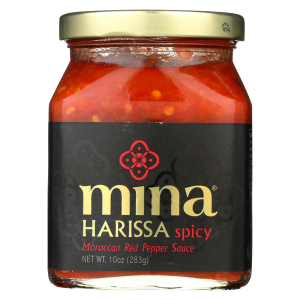 Mina's Harissa Spicy Moroccan Red Pepper Sauce - Case Of 12 - 10 Fz