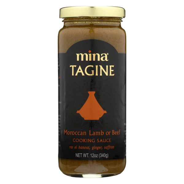 Mina's Moroccan Lamb Or Beef Tagine Sauce - Case Of 6 - 12 Oz