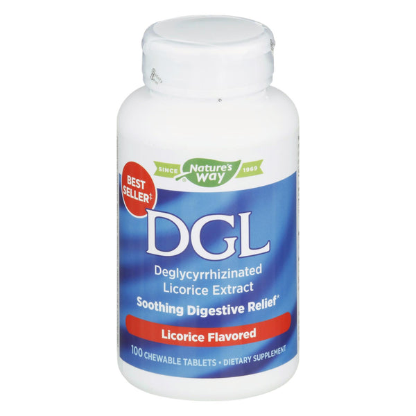 Enzymatic Therapy Dgl Chewable Digestion Tablets - 1 Each - 100 Tab