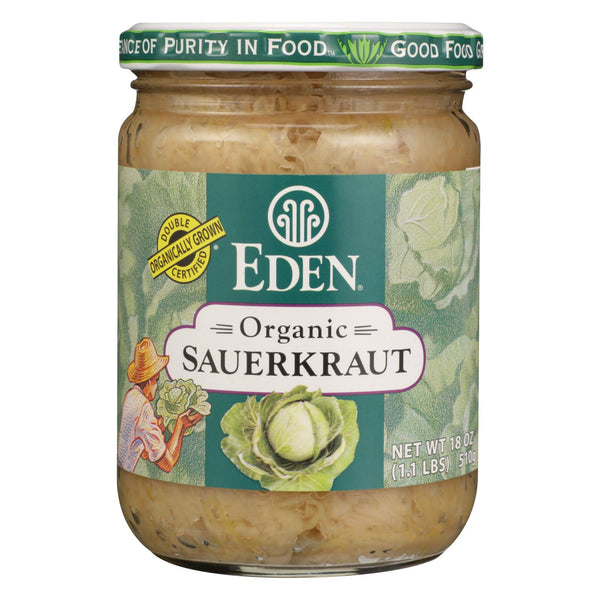 Eden Organic Sauerkraut - Case Of 12 - 18 Oz