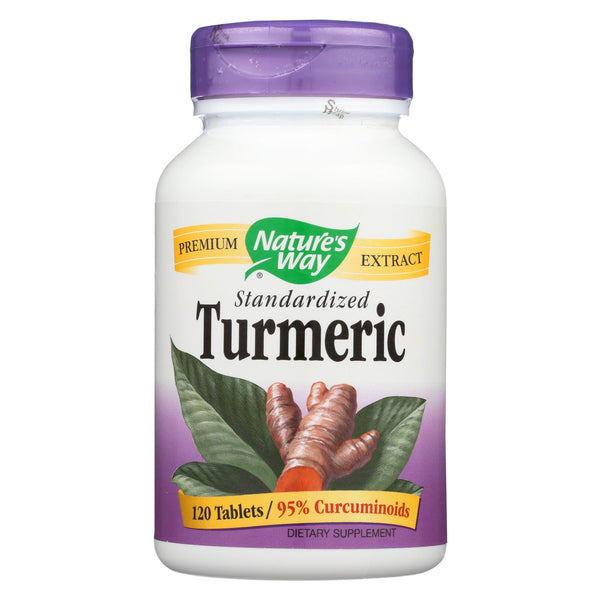 Nature's Way Turmeric Standardized - 120 Tab
