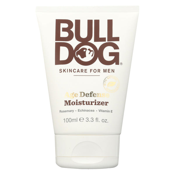 Bulldog Natural Skincare Moisturizer - Age Defense - 3.3 Fl Oz