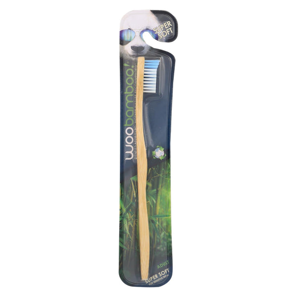 Woobamboo! Adult Super Soft Toothbrushes - Case Of 6 - Ct