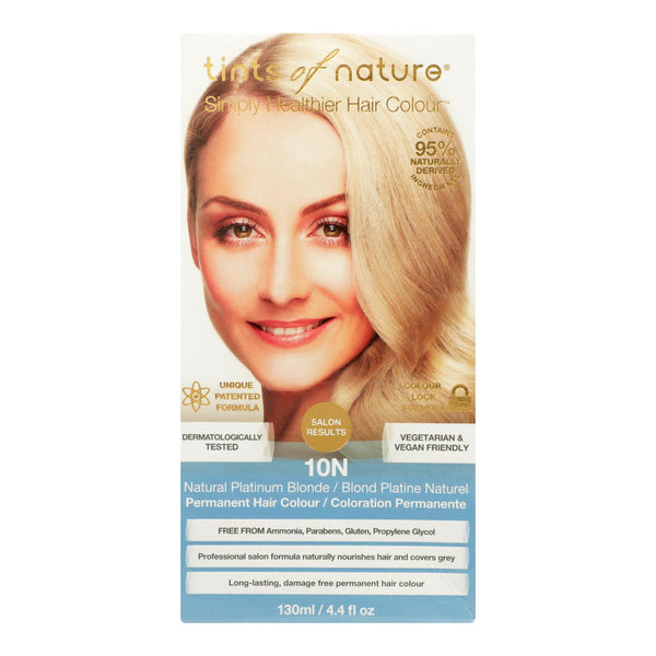 Tints Of Nature 10n Natural Platinum Blonde Hair Color - 1 Each - 4.4 Fz