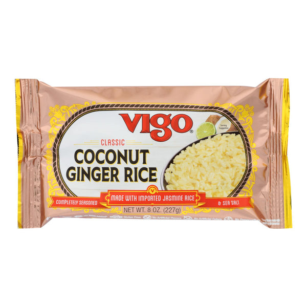 Vigo - Rice Ginger Coconut - Case Of 12 - 8 Oz