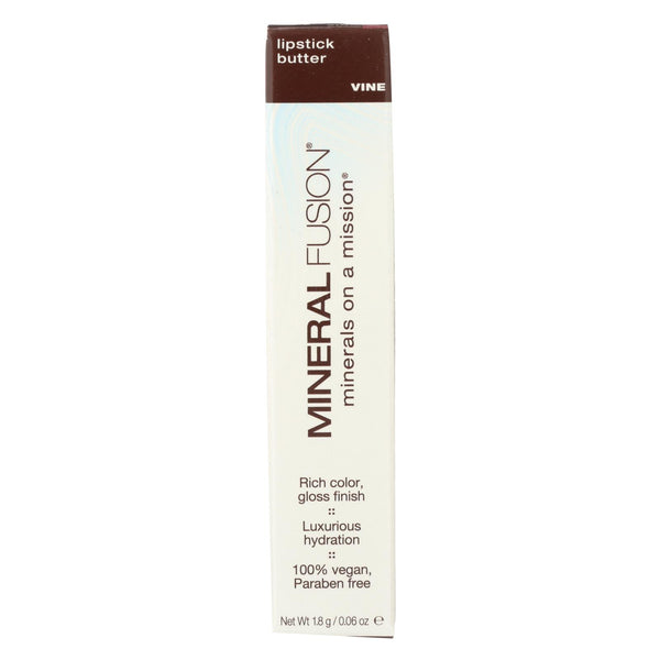 Mineral Fusion - Lipstick Butter - Vine - 0.06 Oz.