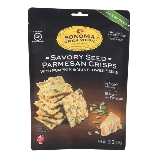 Sonoma Creamery - Cracker Savory Seed Crisp - Case Of 12 - 2.25 Oz
