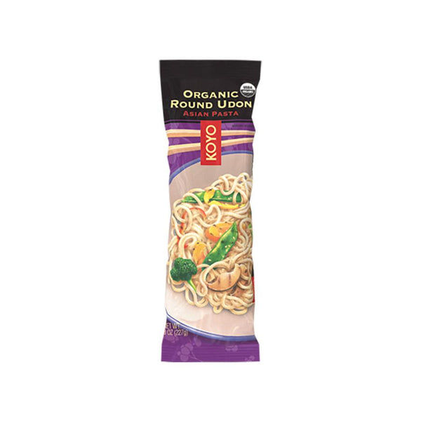 Koyo Organic Udon Noodle - Round - 8 Oz.