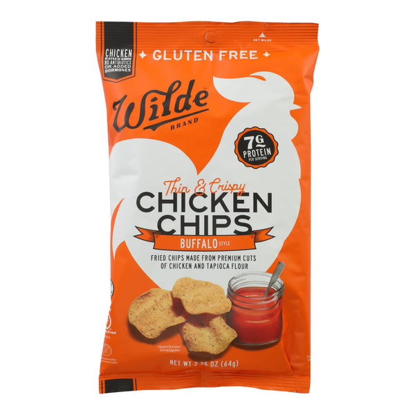 Wilde - Chicken Chips Buffalo - Case Of 12 - 2.25 Oz