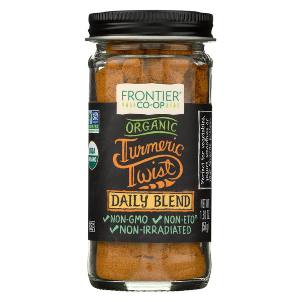 Frontier Natural Products Coop - Daily Blend - Certified Organic - 1.8 Oz.